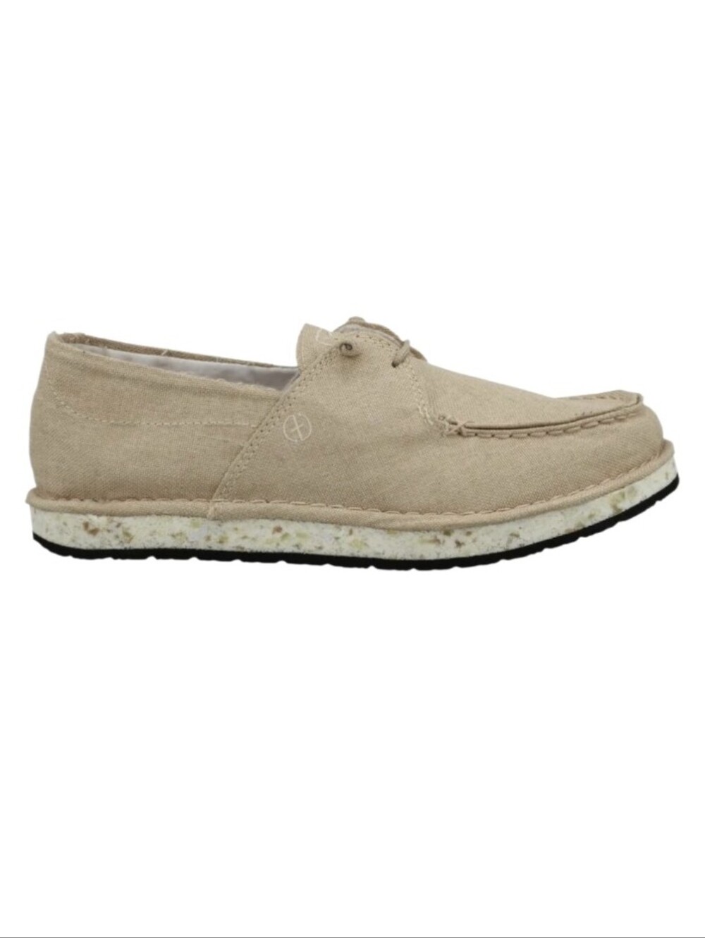 Twisted X Womens Mariana Loafers Kicks Shoes Size 6 Wrangler Linen Upper Cream